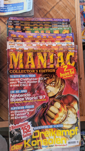 Maniac zeitschriften sammlung - maniac,