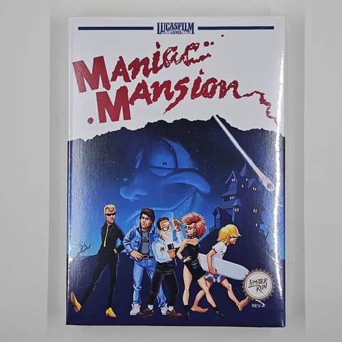 Maniac mansion nes - maniac, run