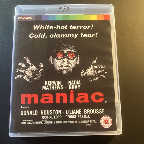Maniac blu ray 1963 - maniac,