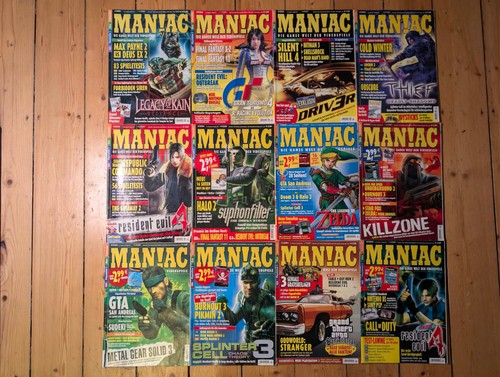 Maniac zeitschriften 2004 - maniac,