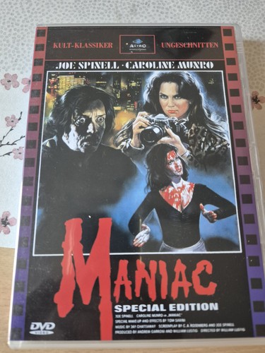 Maniac joe spinell uncut dvd - spinell,