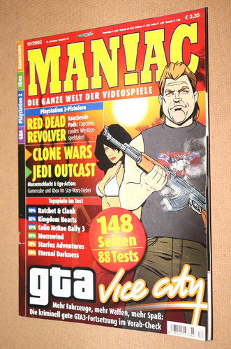 2002 maniac magazine grand - maniac,