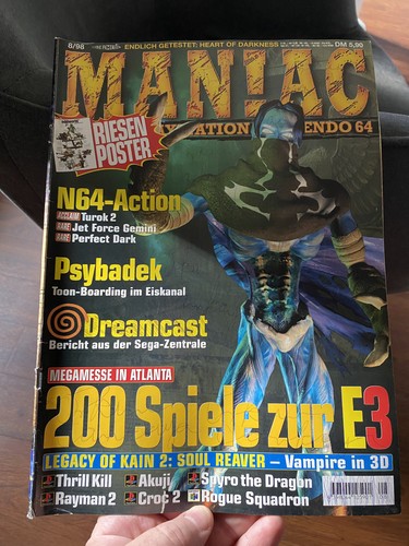 Maniac zeitschrift - 8/98-maniac-maniac,