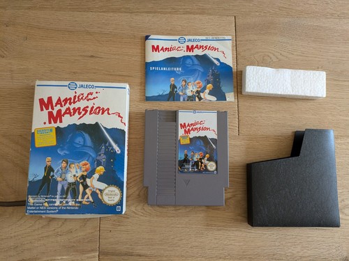 Maniac mansion nintendo nes - maniac,