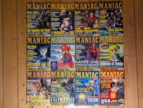 Maniac zeitschriften 2002 - maniac,