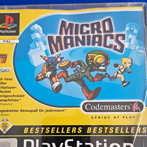 Codemasters micro maniacs - maniacs, sony