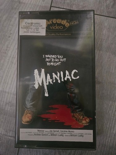 Maniac vhs - vhs, )